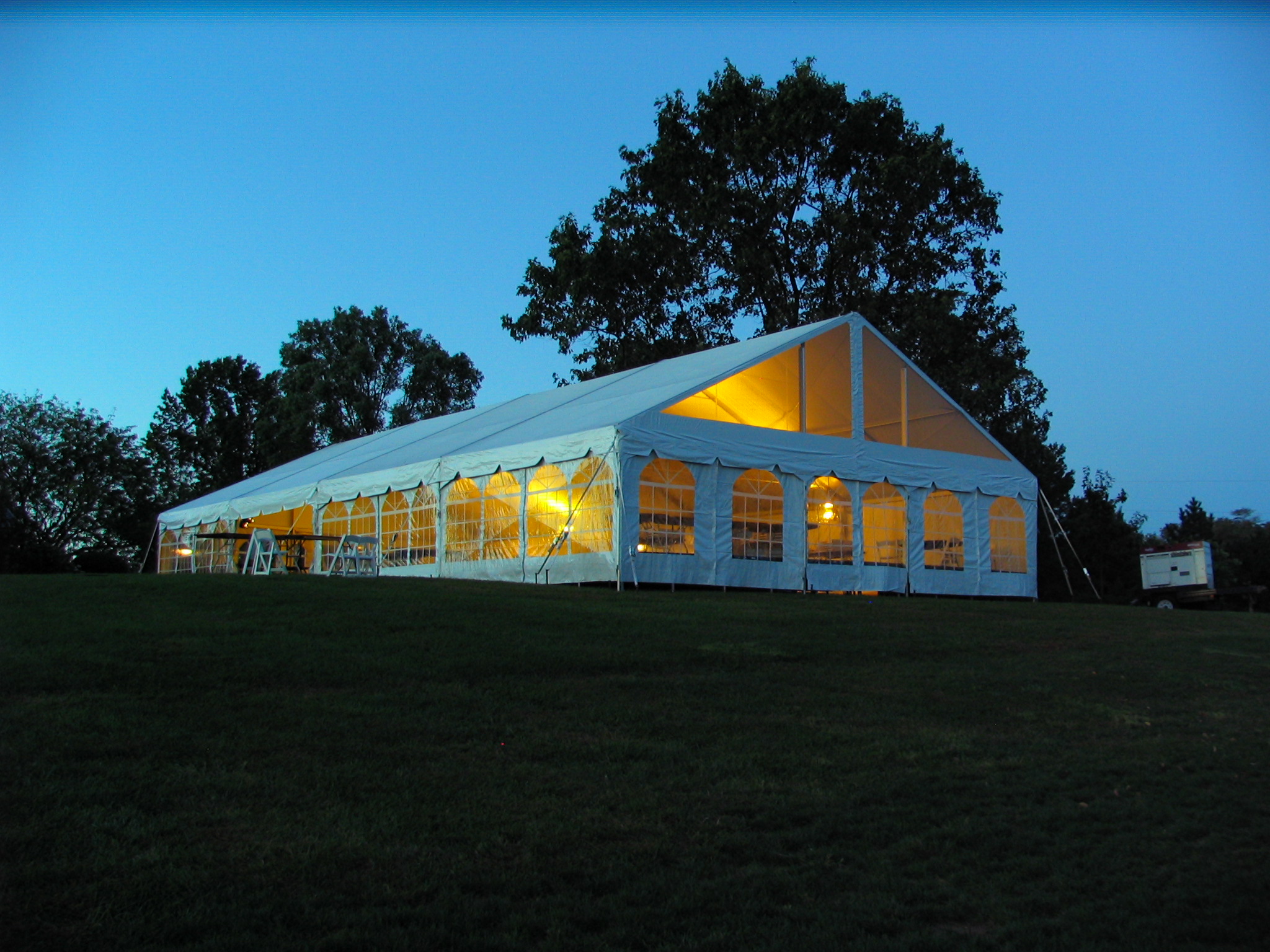 Rent Tent From Teltudlejning For A Summer Party